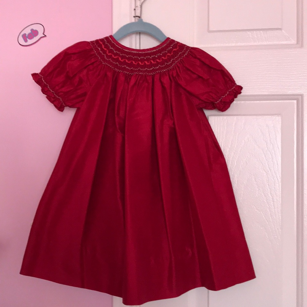 Strasburg silk dress size 18 months